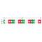Beistle 12ft. Red & Green Arcade Garlands, 2ct.